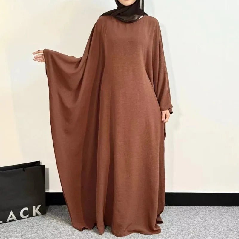 abaya-polyester-rouille