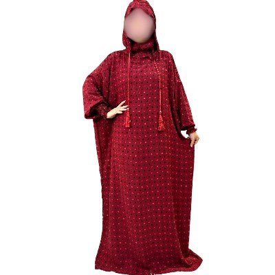 Abaya Pour Femme - ZenAbaya™ - Bordeaux - To Noor