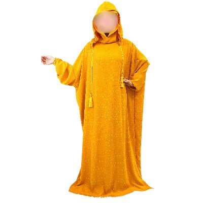 Abaya Pour Femme - ZenAbaya™ - Jaune Moutarde - To Noor