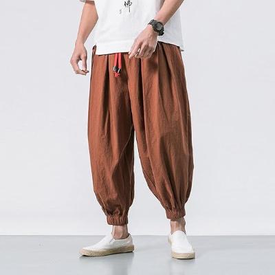 Pantalon Sarouel - LinSarouel™ - Marron - To Noor